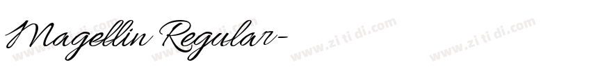Magellin Regular字体转换 Magellin Regular字体转换